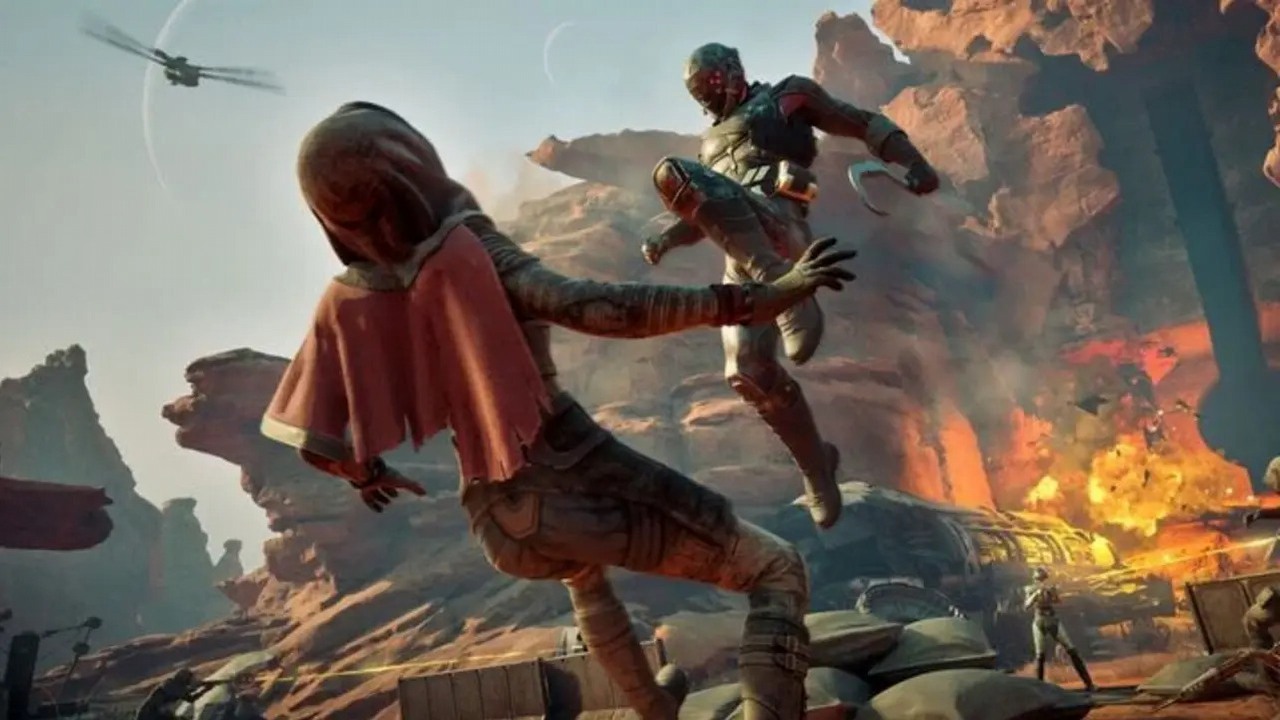 Gracz zrobił sobie 2-tygodniowy urlop od Dune: Awakening. Po powrocie odkrył w swojej bazie bezczelnych włamywaczy i po prostu ich w niej zamknął, źródło grafiki: Funcom.