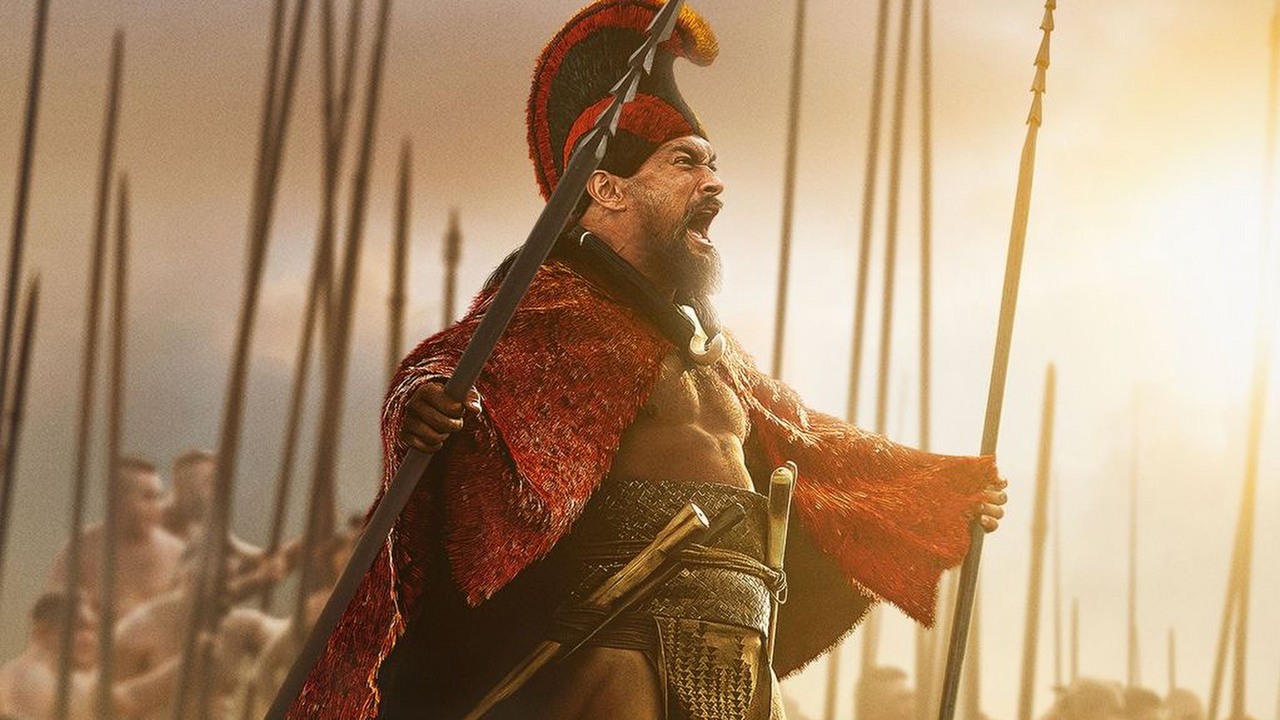 Koniec czekania! Dwa odcinki nowego serialu wojennego z Jasonem Momoa są już dostępne na Apple TV+, źródło grafiki: Wódz wojownik, Thomas Pa'a Sibbett, Apple TV+, 2025.