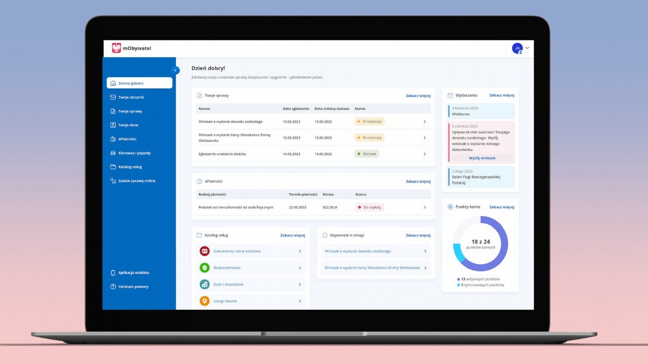 MObywatela zainstalowało już 10 milionów Polaków i trzyma ocenę 4,8 w sklepie Play, a wkrótce pojawi się wyczekiwana opcja mStłuczka, źródło grafiki: mObywatel.gov.pl.