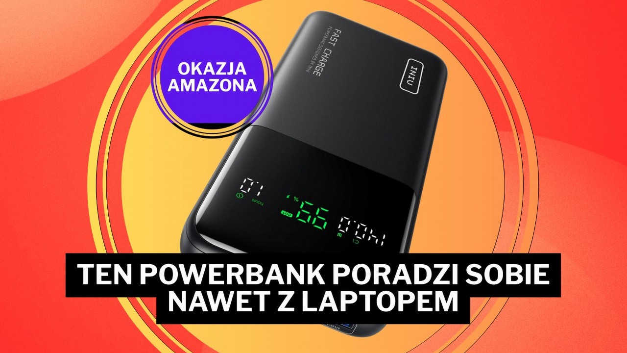 Ładowanie 140 W i 25000 mAh pojemności w takiej cenie?! Ten powerbank na Amazonie deklasuje konkurencję, źródło grafiki: INIU; materiały promocyjne.