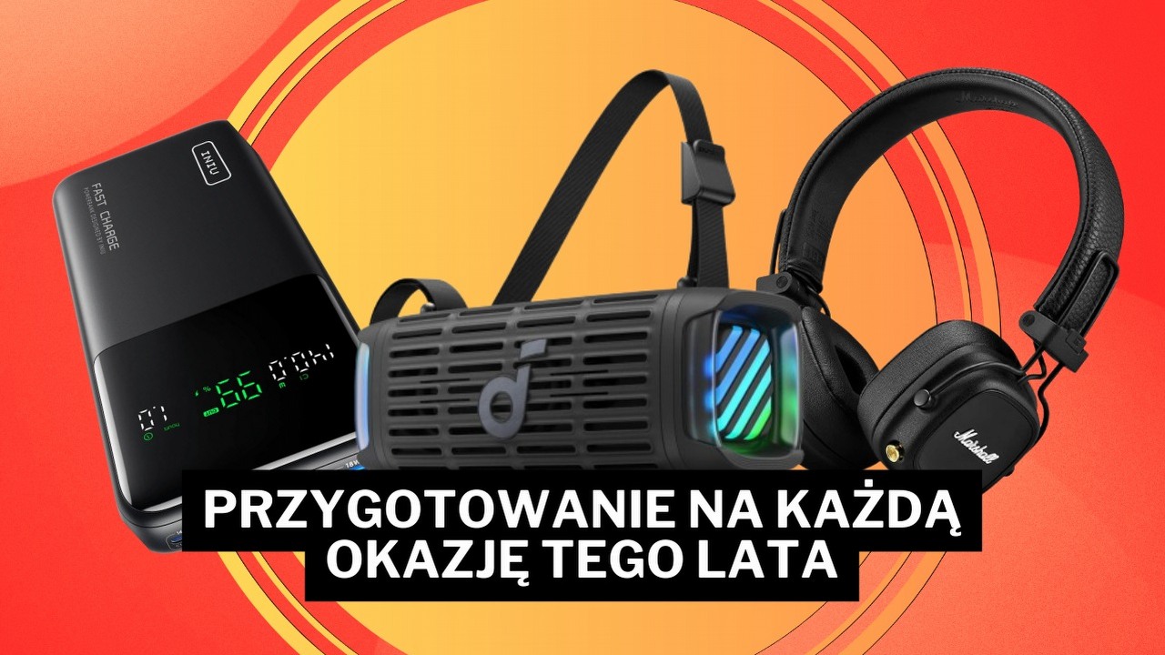 Najlepsze oferty Amazona - dziś w świetnej cenie słynne słuchawki Marshalla i potężny powerbank do laptopa, źródło grafiki: INIU, Marshall, Soundcore.
