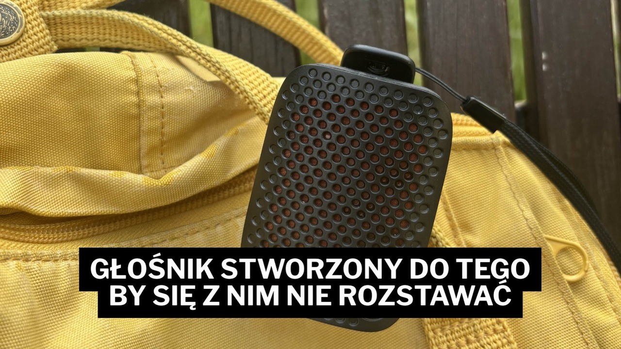 Jest 3 razy mniejszy od telefonu i kosztuje mniej niż 100 zł. Znalazłam głośnik, którego nie wyjmuję z torebki, źródło grafiki: Fot, własna. Creative.