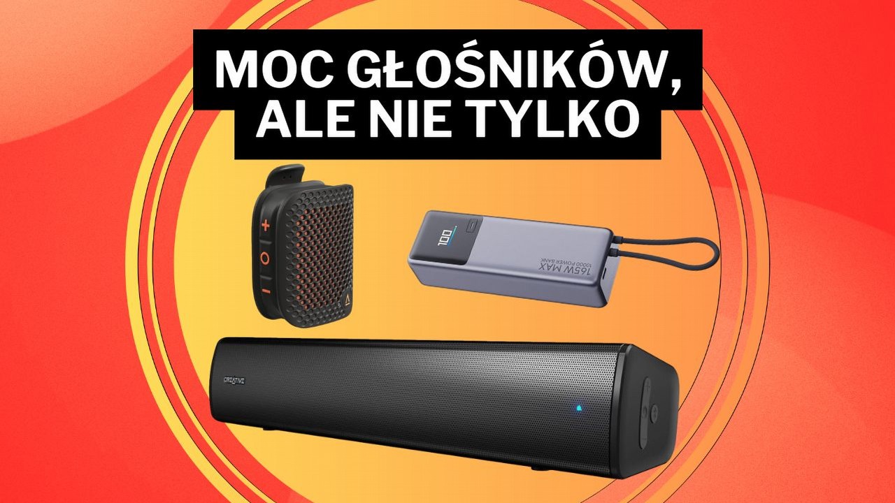 Najlepsze oferty na Amazonie - dziś soundbar w świetnej cenie i głośnik, który zabierzesz ze sobą wszędzie.