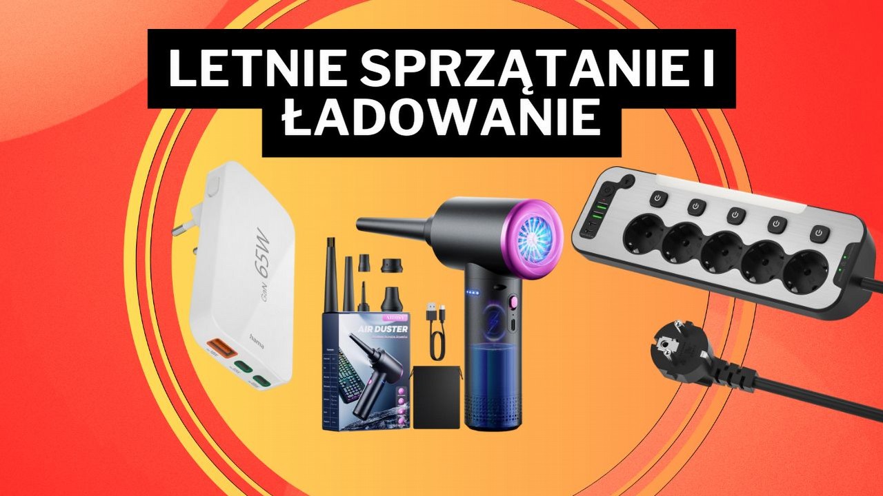 Najlepsze okazje na Amazonie - kup taniej jedyną w swoim rodzaju ładowarkę oraz dmuchawę, która nie boi się żadnego kurzu.