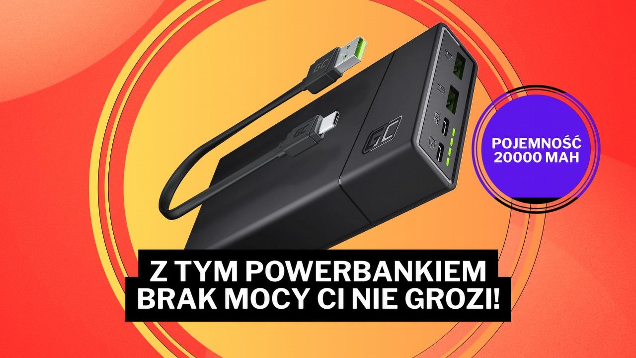 Amazon znowu z okazją z kosmosu! Ten powerbank kosztuje mniej niż 140 zł i uratuje Cię w każdej podróży, źródło grafiki: Amazon.pl.