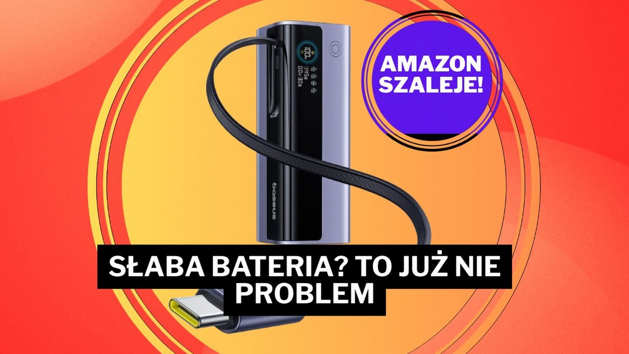 Amazon po prostu zwariował! Ten potwór wśród power banków ma 20000 mAh i 145 W, a jest w nieziemskiej promocji, źródło grafiki: Baseus.
