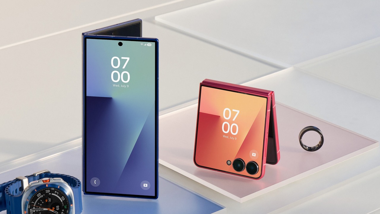 Składać czy rozkładać? 5 powodów, dla których mamy wyraźnego faworyta w pojedynku między Samsungiem Galaxy Flip 7 a Fold 7, źródło grafiki: Samsung.