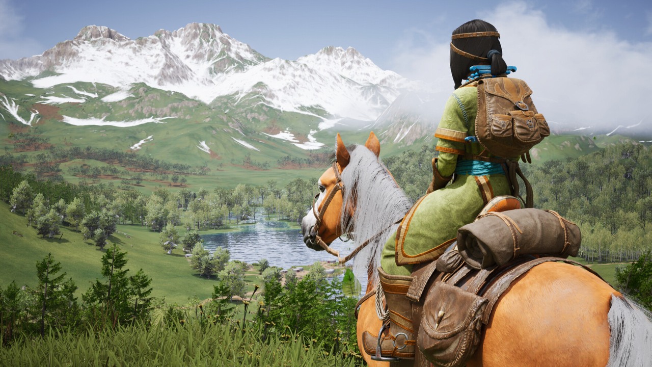 Konie niczym w Red Dead Redemption 2, dostawy prawie jak w Death Stranding 2. Intrygujący średniowieczny survival z otwartym światem ma datę premiery, źródło grafiki: Aesir Interactive / NightinGames / Mindscape..