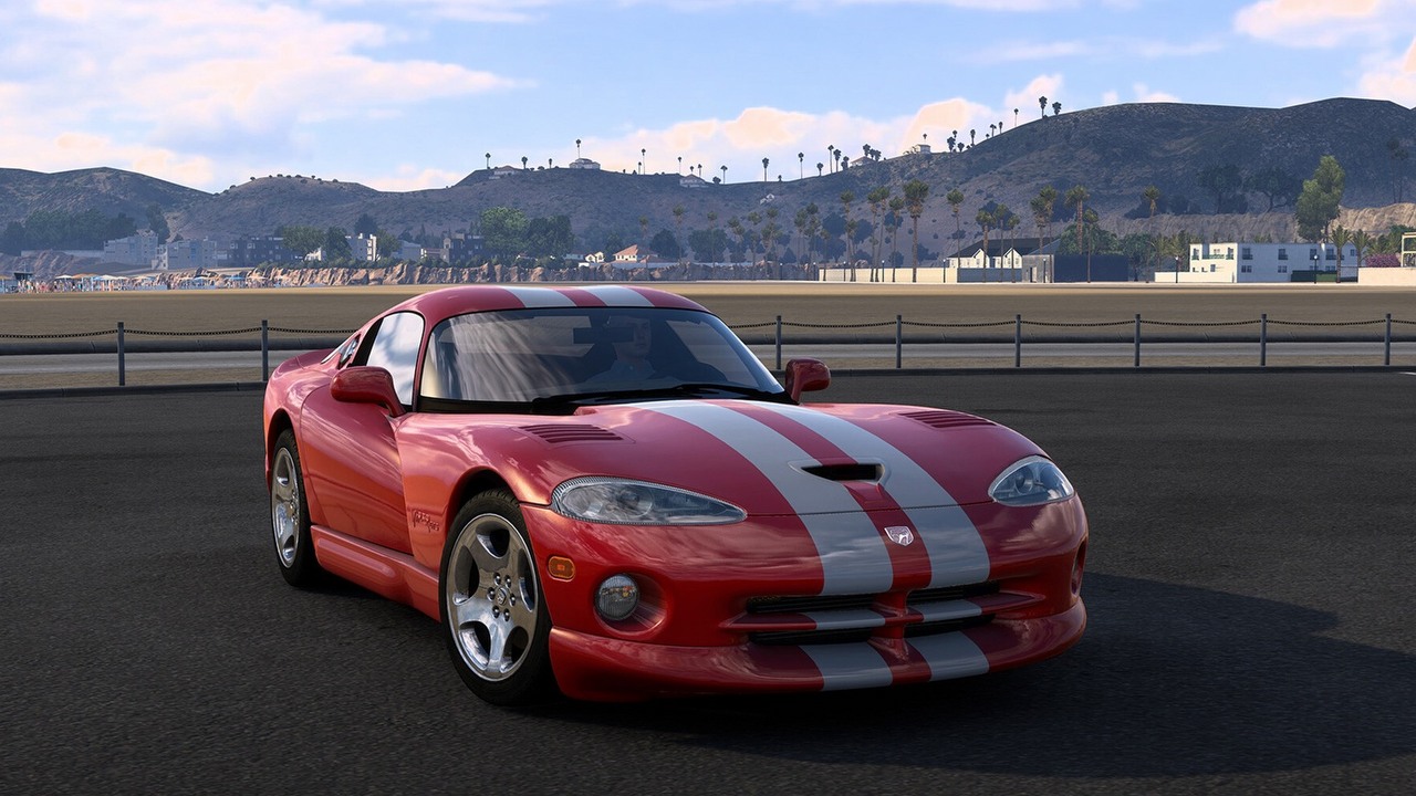 Dodge Viper i RAM 1500 trafią do American Truck Simulator. Symulator ciężarówki zaczyna przypominać Forza Horizon, źródło grafiki: SCS Software..