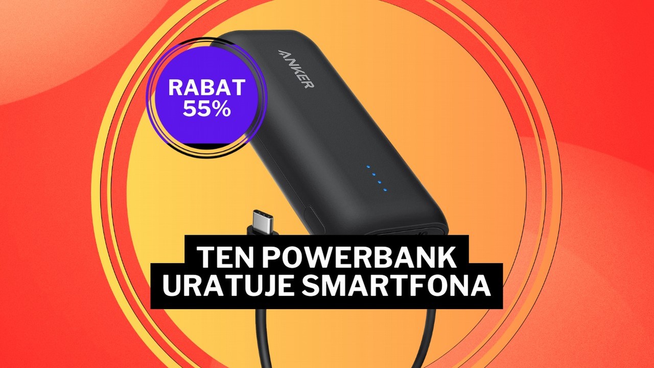 Amazon wie, czym jest zabójcza promocja. Kieszonkowy powerbank dostał kosmiczny rabat i kosztuje mniej niż 50 zł, źródło grafiki: Anker; materiały promocyjne.