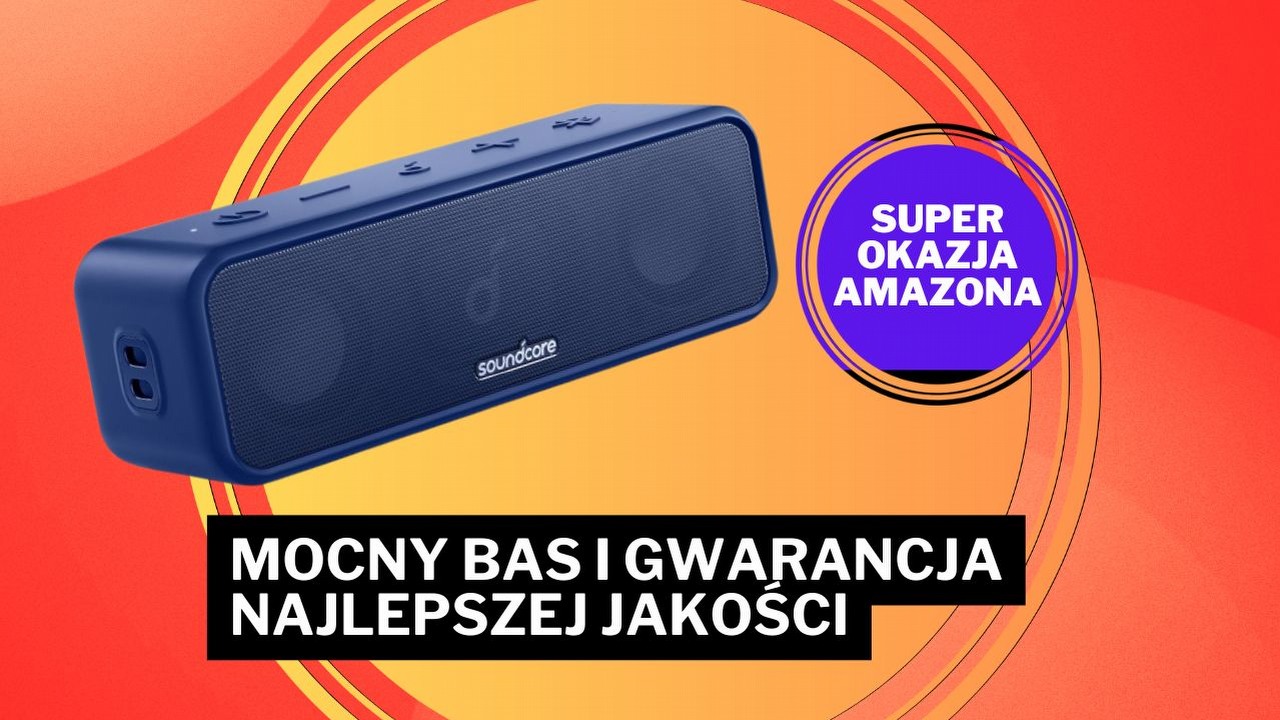 Koniec wakacji to nie koniec muzyki! Głośnik Anker Soundcore 3 aż 39% taniej na Amazonie, źródło grafiki: Anker.