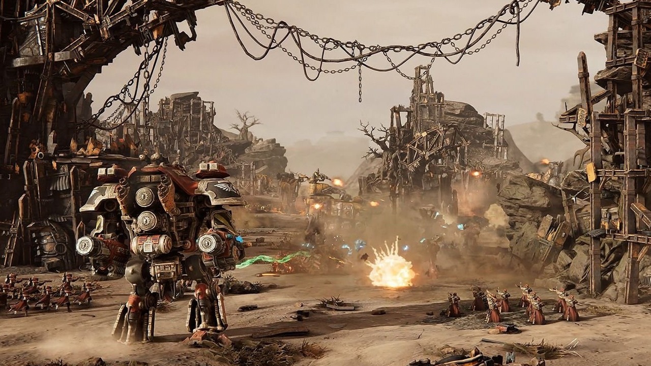 Twórcy Dawn of War 4 doskonale wiedzą, czego tak naprawdę pragną gracze RTS-ów. Wszyscy inni chyba o tym zapomnieli, źródło grafiki: KING Art Games / Deep Silver.