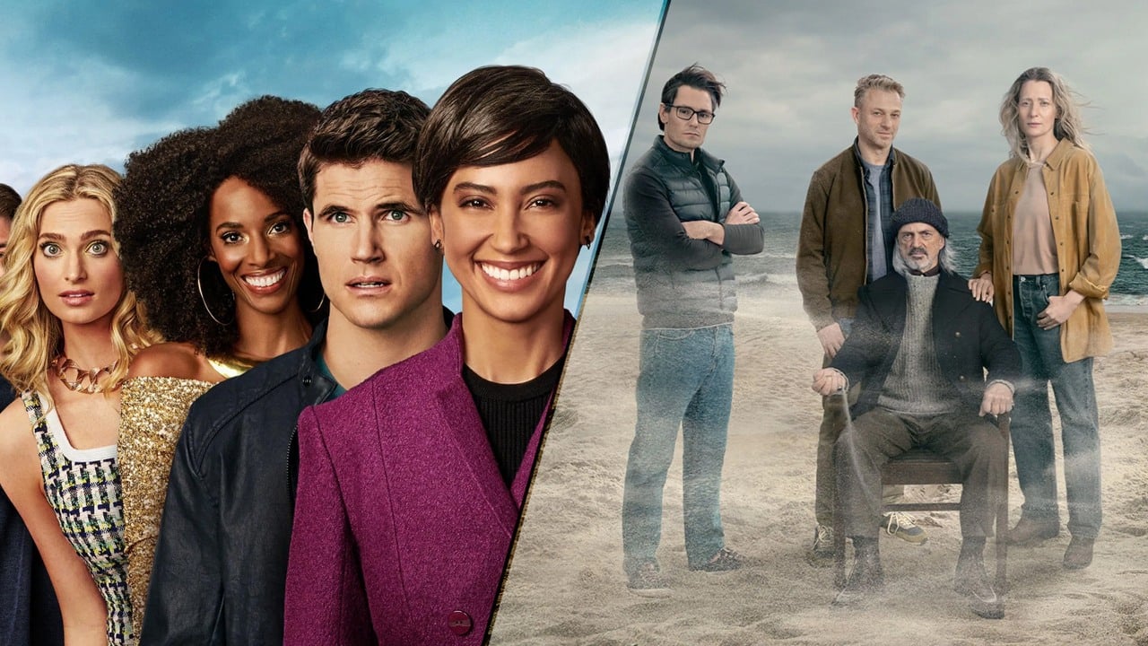 Nie przegap tych seriali w tym tygodniu: nowy polski kryminał na HBO Max oraz zakończenie hitu science fiction od Prime Video, źródło grafiki: Upload, Greg Daniels, Prime Video, 2020 / Scheda, Anna Kazejak, HBO Max, 2025.