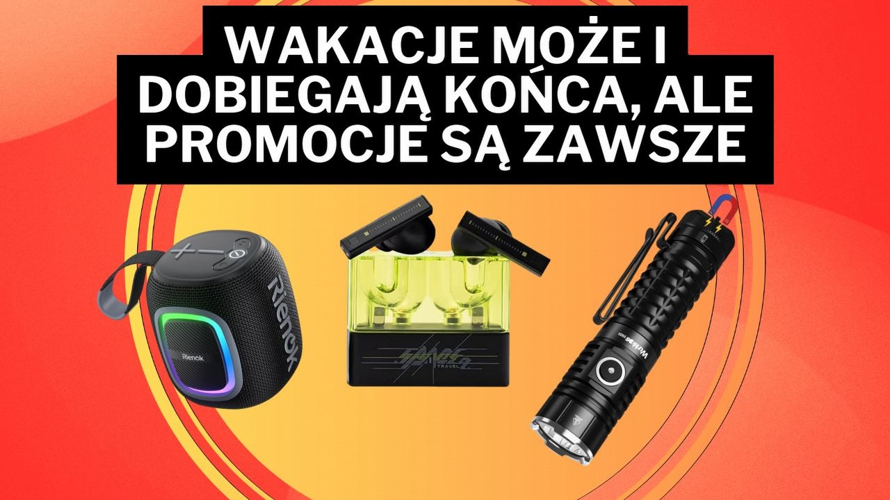 Najlepsze okazje na Amazonie - w ostatni tydzień wakacji kup rozświetlającą mrok latarkę oraz słuchawki zawstydzające AirPodsy.