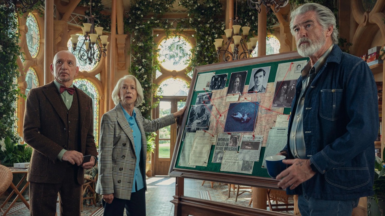 Ma wszystko, by być hitem. Jutro na Netflixa trafi kryminał od reżysera Harry'ego Pottera z wynikiem 81% na Rotten Tomatoes, źródło grafiki: Czwartkowy Klub Zbrodni, Chris Columbus, Netflix, 2025.