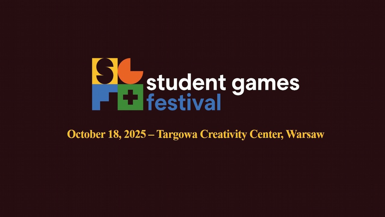 Robisz swoją grę? Wyślij ją na konkurs. Trwa nabór do Student Games Festival, źródło grafiki: Fundacja Kultura Interaktywna.