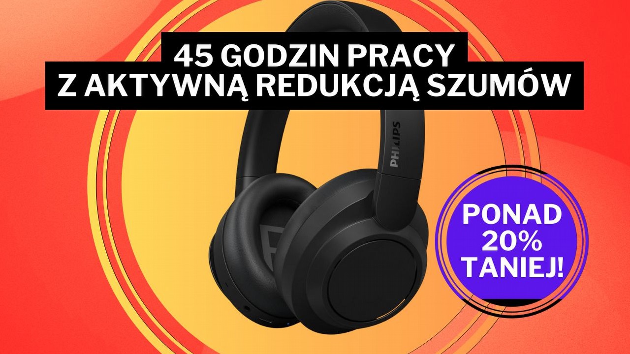 Te słuchawki zapewnią Ci „przyjemność ze słuchania”! Niedrogi sprzęt grający jak dużo droższy zgarniesz w promocji na Amazonie, źródło grafiki: Philips.