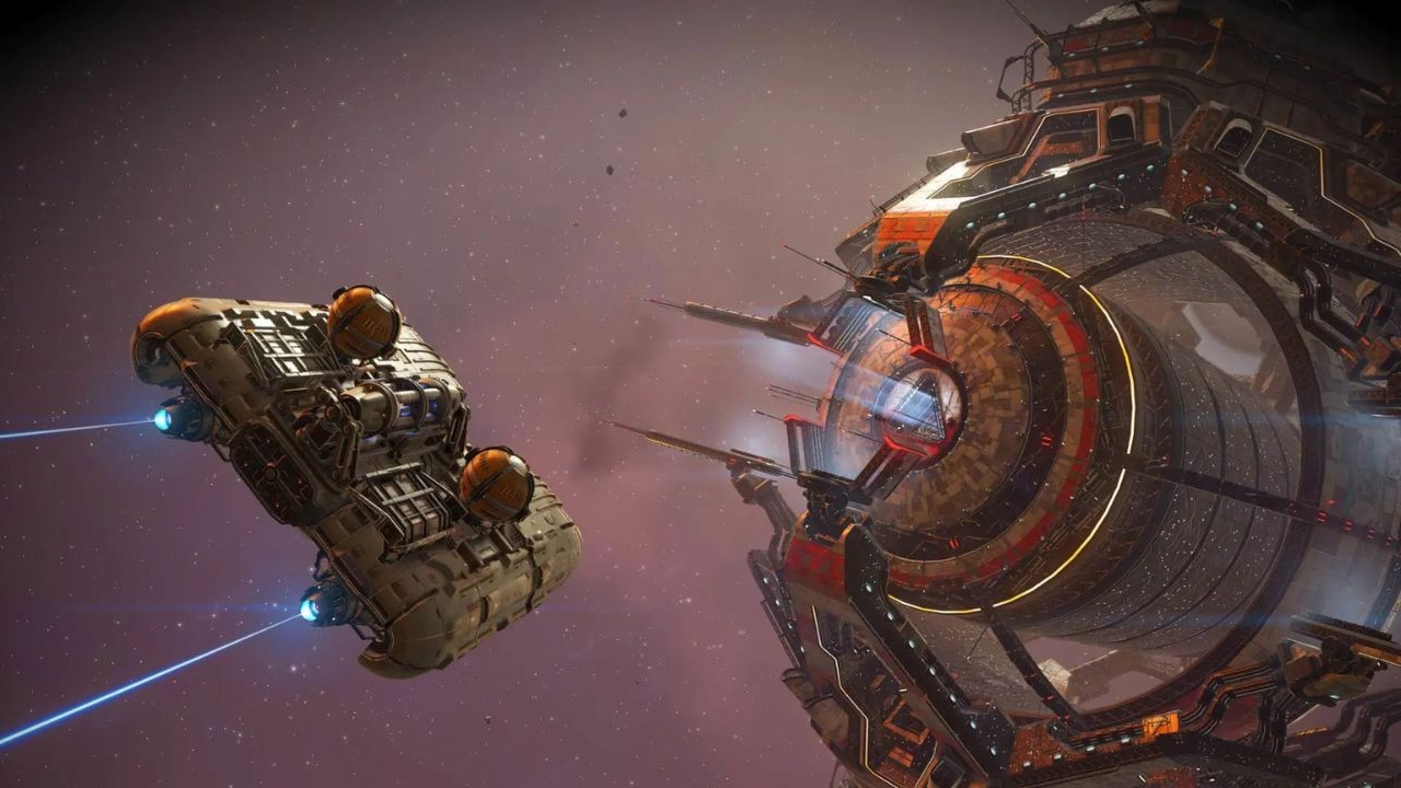 No Man’s Sky otrzymało największą aktualizację w historii. Nowe statki kosmiczne są tak olbrzymie, że spodobają się fanom niszczycieli z Gwiezdnych wojen, źródło grafiki: Hello Games..