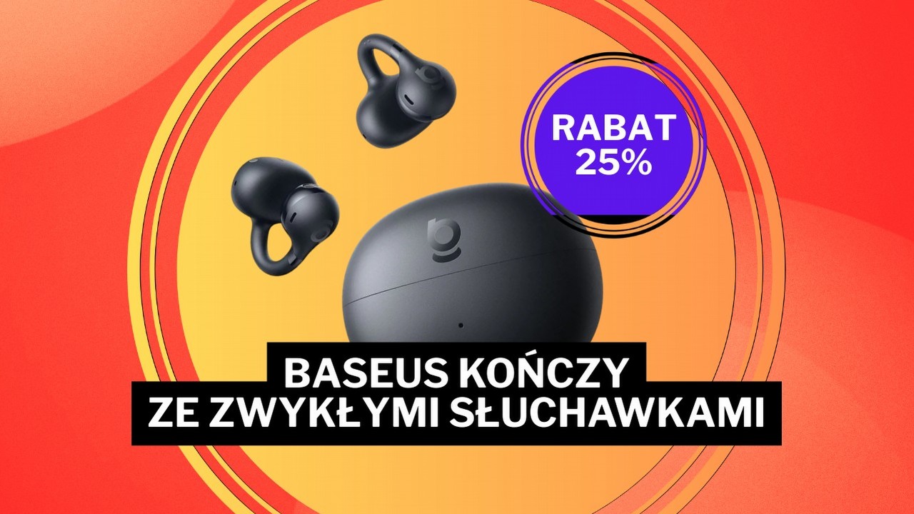 Te słuchawki Baseusa przyciągają nie tylko wyglądem i kosztują 25% mniej! Amazon rozpoczął rok szkolny z przytupem, źródło grafiki: Baseus; materiały promocyjne.