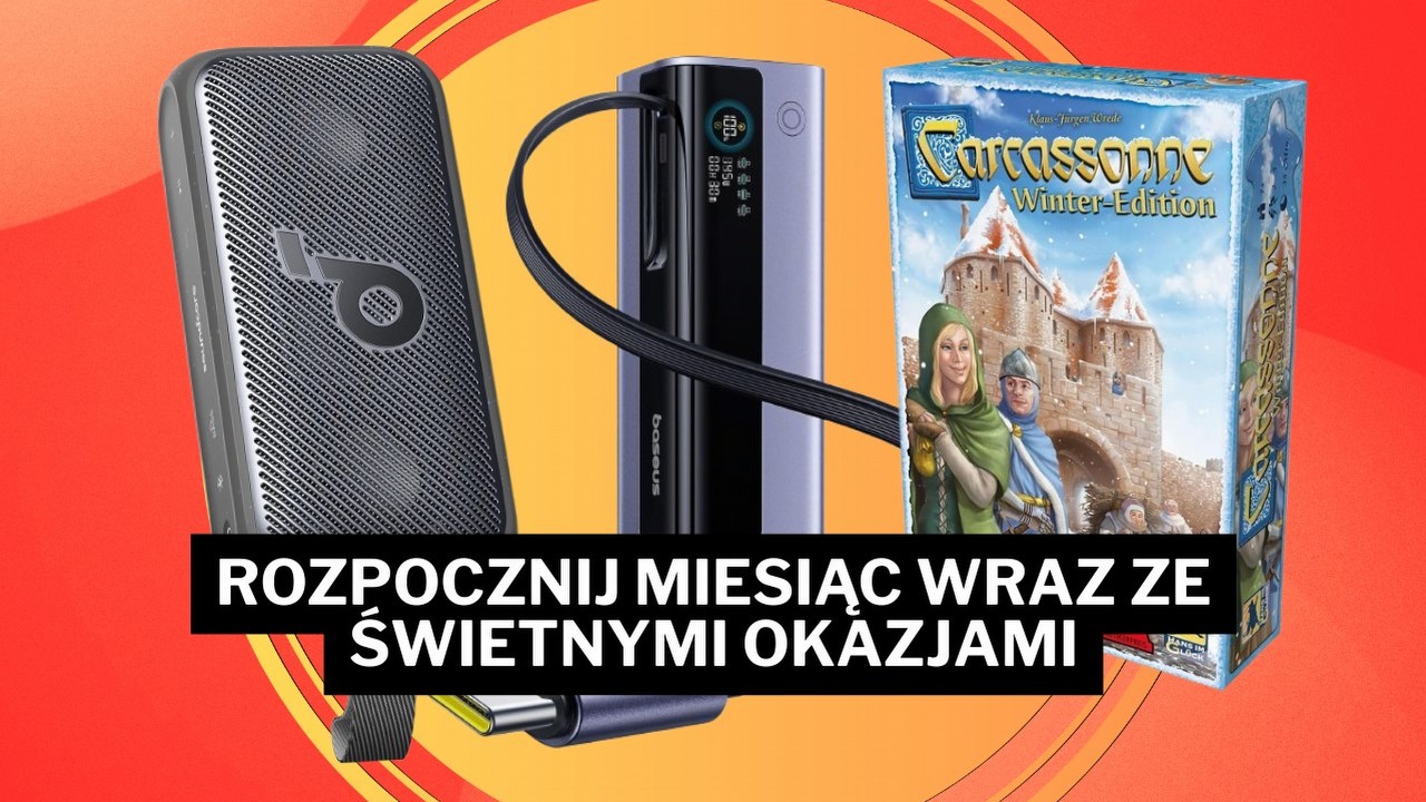 Najlepsze okazje na początek września - dziś w imponującej promocji słuchawki z klipsem i potężny powerbank do laptopa, źródło grafiki: Amazon.