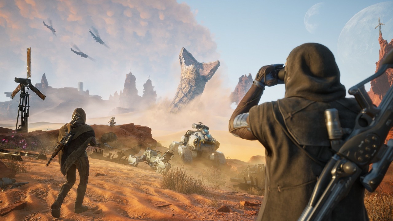 Znów za darmo, tym razem bez żadnych ograniczeń. Popularna gra survivalowa z otwartym światem, Dune: Awakening, szuka ratunku na każdy możliwy sposób, źródło grafiki: Funcom.