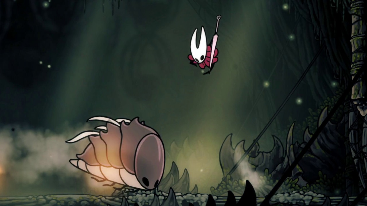Jak pokonać Savage Beastfly w Hollow Knight: Silksong? Kluczem w walce z opcjonalnym bossem jest cierpliwość, źródło grafiki: Team Cherry.