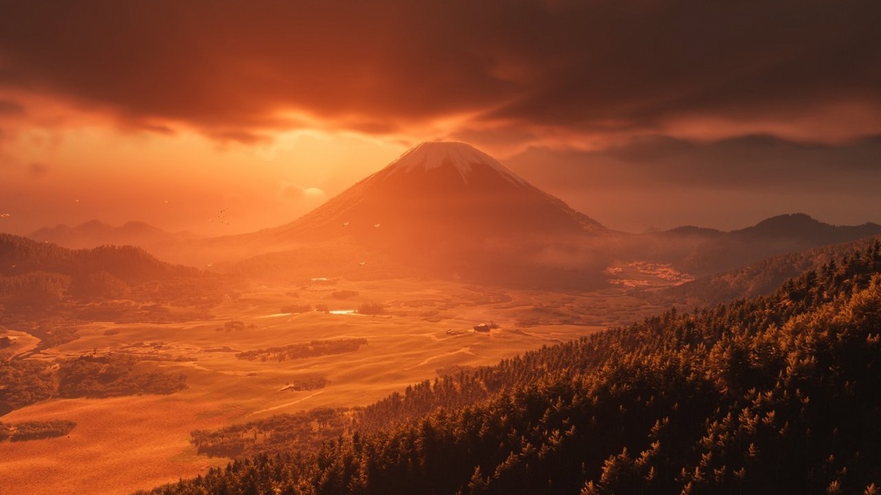 Za 3 tygodnie na PlayStation 5 powróci uwielbiany cykl z przepięknym otwartym światem. Zanurz się w nim już teraz, oglądając klimatyczny film z Ghost of Yotei, źródło grafiki: Sucker Punch Productions / Sony Interactive Entertainment.