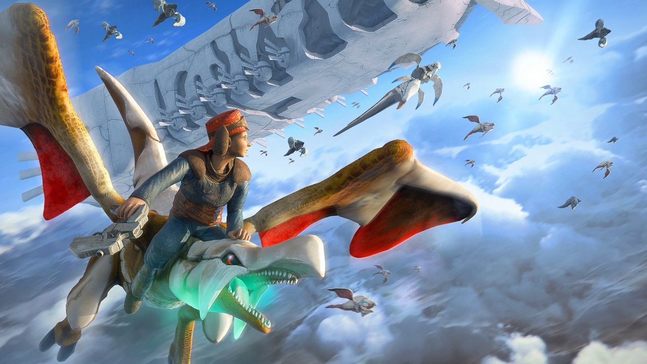 Polacy dadzą nowe życie wysoko ocenianej grze z lat 90., w której niesiemy zniszczenie ze smoczego grzbietu. Remake Panzer Dragon 2 zobaczymy w akcji już niedługo, źródło grafiki: Forever Entertainment.