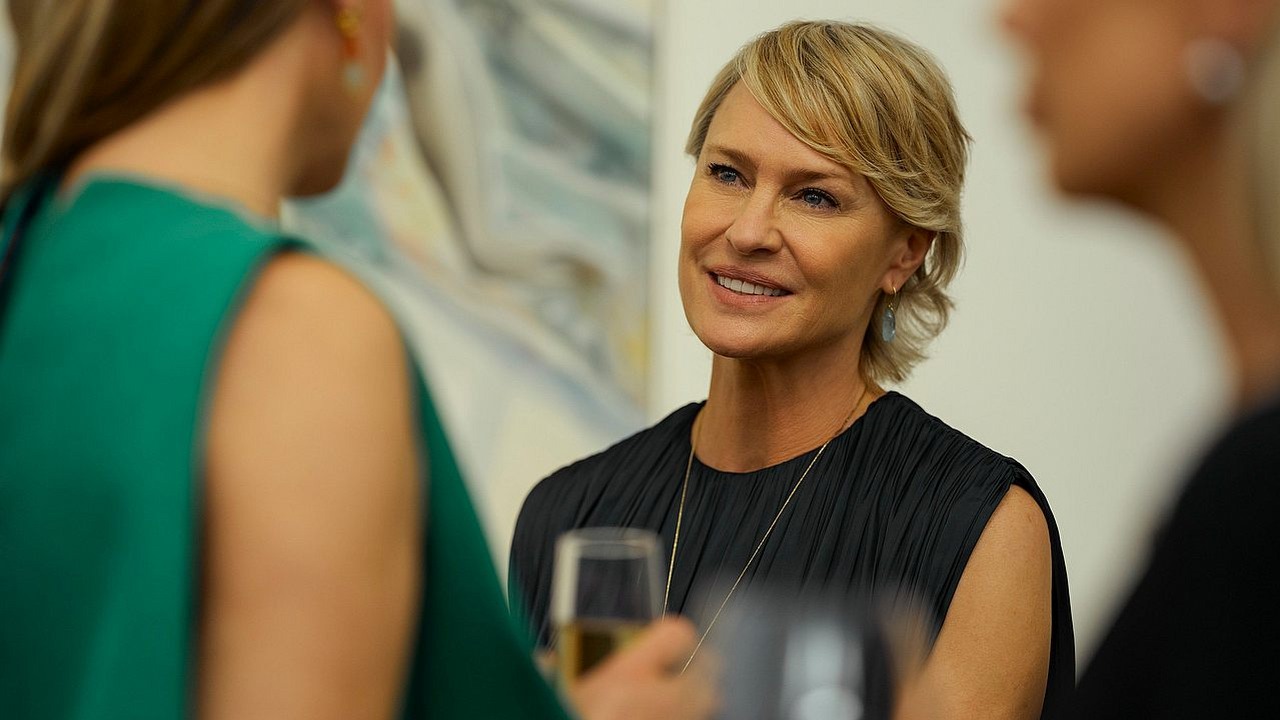 Dziś na Prime Video najważniejsza premiera tygodnia. Wszystkie 6 odcinków intensywnego thrillera z 94% na Rotten Tomatoes już dostępne, źródło grafiki: Ta dziewczyna, Robin Wright, Prime Video, 2025.