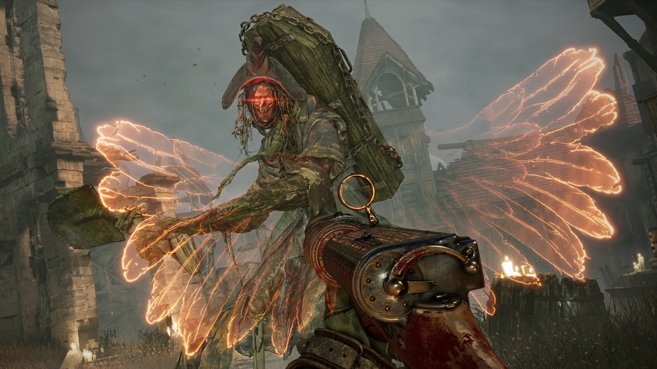 Mroczna polska strzelanka RPG ma przed sobą jeszcze trzy duże kroki do premiery. Ostateczny kształt Witchfire już prawie wyłonił się z mgły wczesnego dostępu, źródło grafiki: The Astronauts.