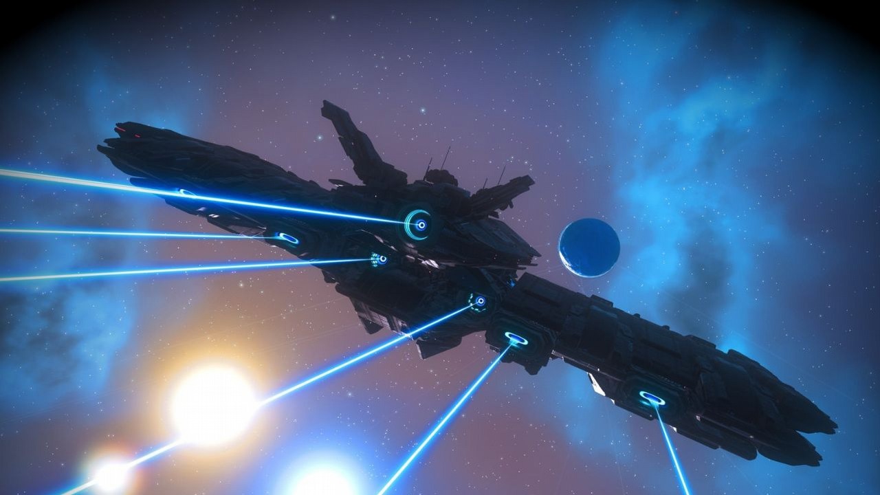 Nawet No Man's Sky ma swoje granice. Deweloper opowiedział, jak skok z orbity prawie doprowadził silnik gry do ruiny, źródło grafiki: Hello Games.