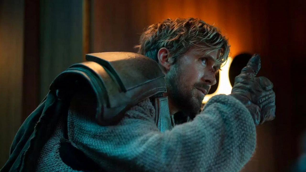 Ryan Gosling na nowym zdjęciu ze Star Wars: Starfighter. Na bohaterów czeka morska, gwiezdnowojenna przygoda, źródło grafiki: Kaskader, David Leitch, United Pictures, 2024.