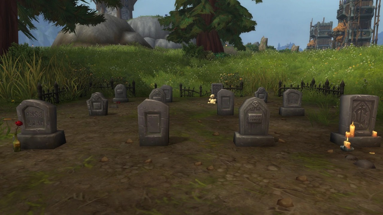 Gracze WoW-a domagają się wirtualnego cmentarza dla graczy, którzy zmarli w prawdziwym życiu, źródło grafiki: Blizzard.
