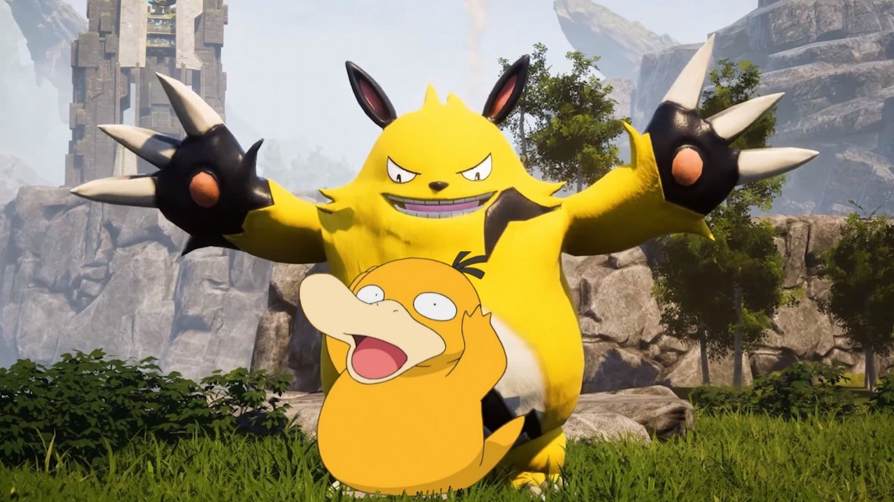 Ekspert twierdzi, że Nintendo nie uzyska kontrowersyjnego patentu. Jego wyjaśnienie jest dziecinnie proste, źródło grafiki: Pocketpair; Pokemon, Masamitsu Hidaka, OLM-Animation Studio, 1997.