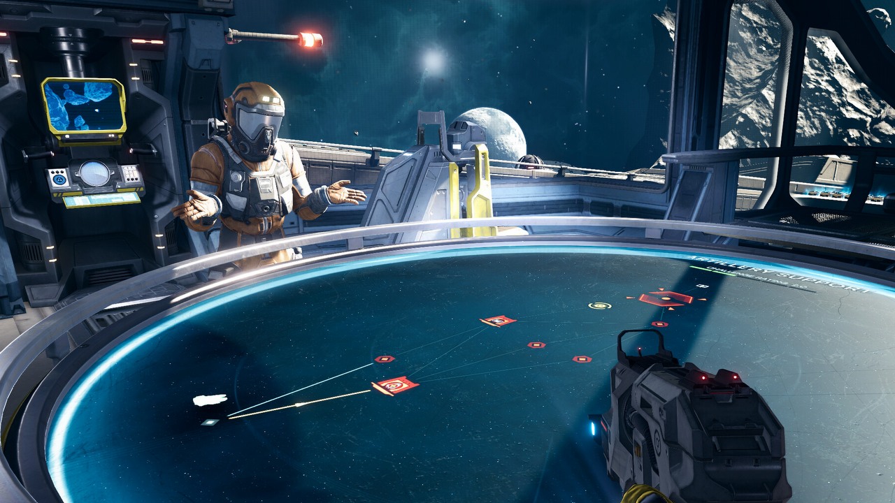 Wyczekiwana strzelanka science fiction zalicza iście kosmiczną premierę na Steam. Niska cena i duża ilość zawartości to wielkie zalety Jump Space, źródło grafiki: Keepsake Games..