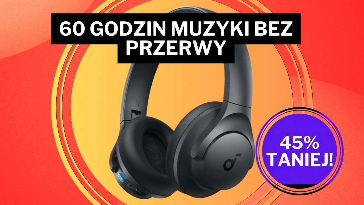 Wyśmienite słuchawki Ankera w cenie, która zwala z nóg! Tak tanio dawno nie było.