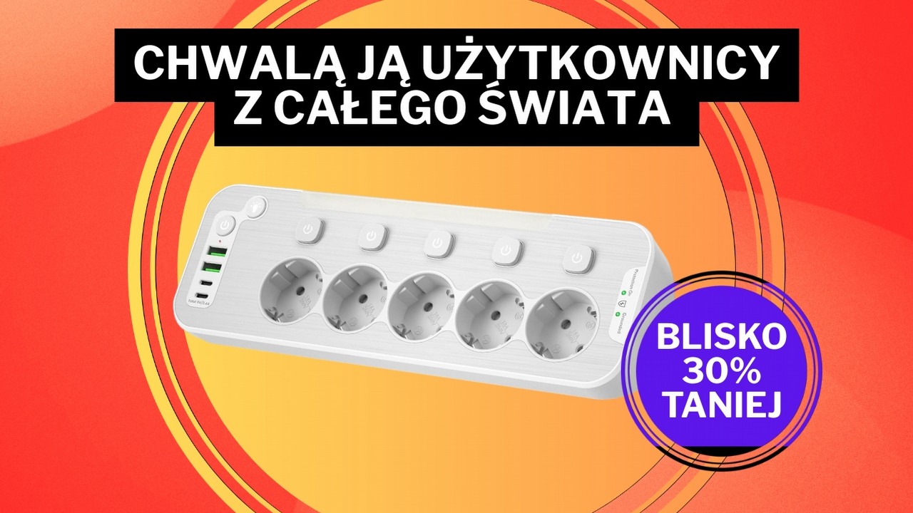 „Warto. Kupiłem po raz drugi”. Ta wszechstronna listwa zasilająca cieszy się uznaniem na całym świecie, źródło grafiki: QAKALN.