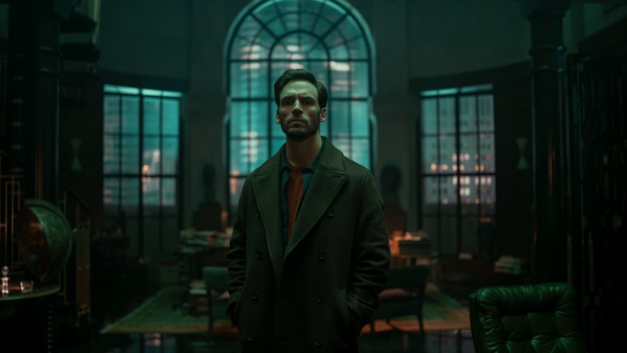 Harlan Coben prezentuje swoją nową serię, a zwiastun Prime Video pokazuje, że jest ona zupełnie inna niż jego thrillery dla Netflixa, źródło grafiki: Lazarus, Harlan Coben i Danny Brocklehurst, Prime Video, 2025.