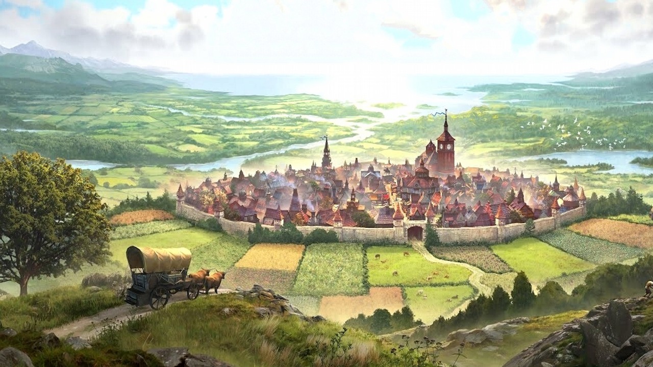 Średniowieczna strategia o budowaniu miasta rywalizująca z polskim Manor Lords wreszcie znalazła się na ostatniej prostej. Farthest Frontier w końcu ma datę premiery, źródło grafiki: Crate Entertainment.