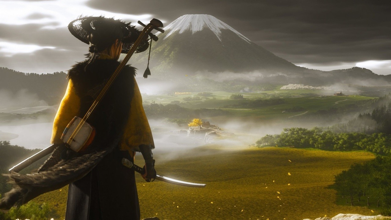 Tysiące obiektów wyświetlanych jednocześnie na PS5. Połowa branży spakowała walizki, by korzystać z Unreal Engine 5, ale nie twórcy Ghost of Yotei, źródło grafiki: Sucker Punch Production.