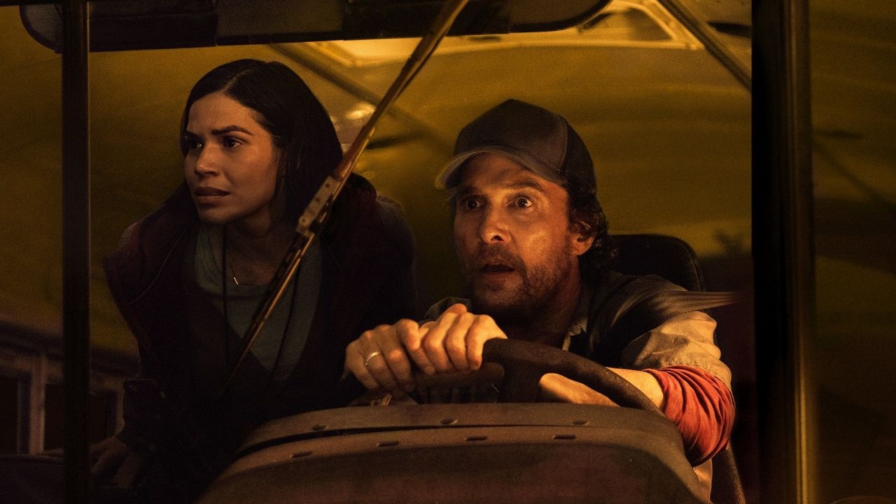 Netflix i Apple TV+ w tym tygodniu konkurują dwiema mocnymi nowościami: thriller z Matthew McConaughey’em kontra najnowsza odsłona hitowego kryminału giganta, źródło grafiki: Zaginiony autokar, Paul Greengrass, Apple TV+, 2025.