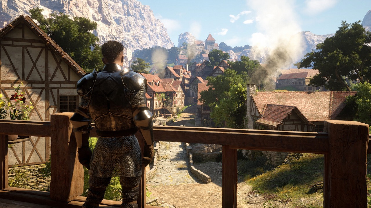 Piękne średniowieczne RPG z otwartym światem stawia wszystko na jedną kartę, nim liczba graczy spadnie do zera. Oto data premiery Pax Dei, również w Game Passie, źródło grafiki: Mainframe Industries.