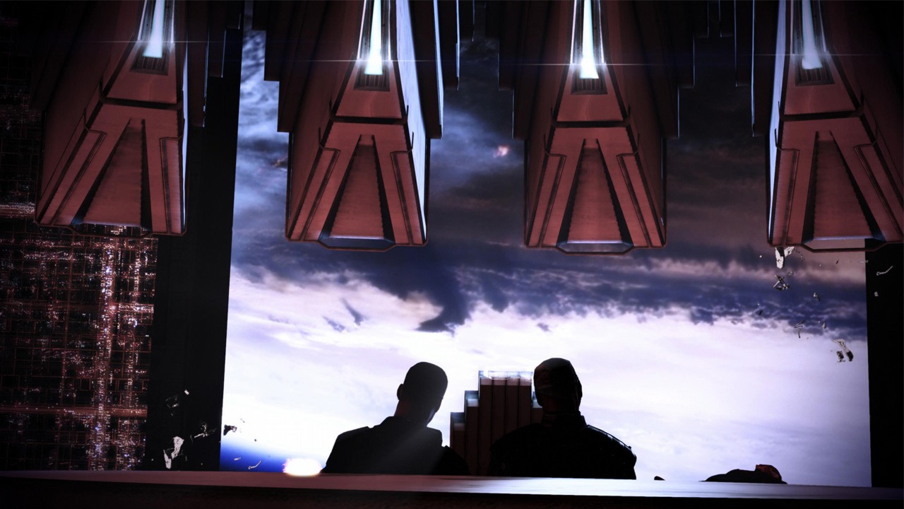 „To koniec, Komandorze”. Fani Mass Effect już żegnają się z serią po przejęciu EA, a były scenarzysta BioWare dzieli się swoimi obawami, źródło grafiki: EA.