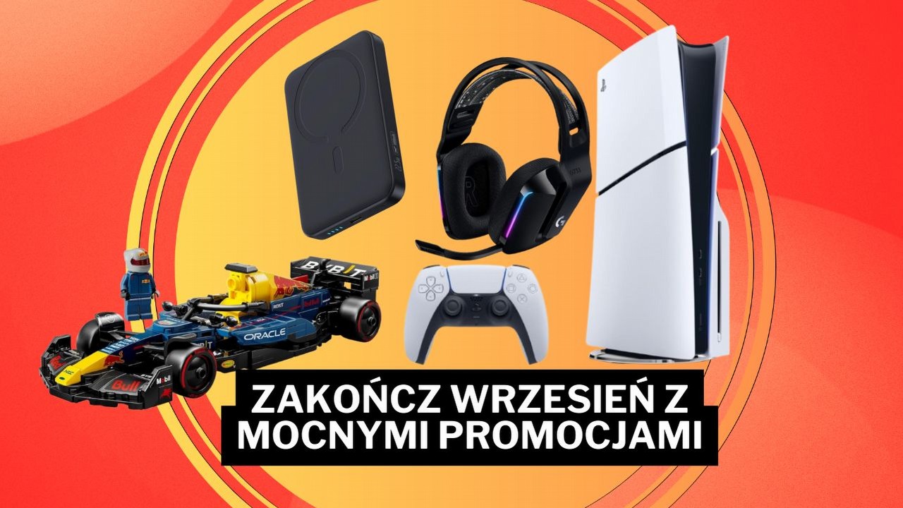 Najlepsze okazje na Amazonie - spraw sobie bajecznie lekkie słuchawki lub bestsellerowy zestaw LEGO dla fanów F1, źródło grafiki: Amazon.