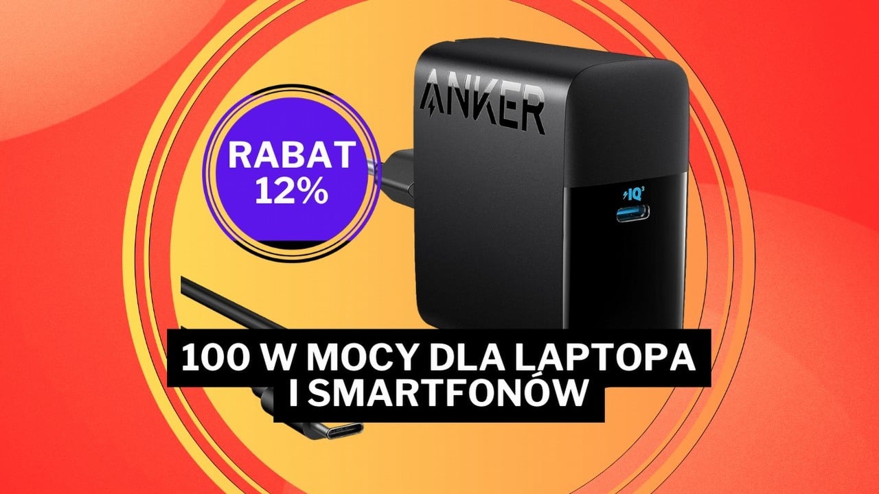 Nie przepłacaj za Apple. Ta ładowarka Ankera to złoty strzał z Amazonu z mocą 100 W za niecałe 120 zł, źródło grafiki: Anker; materiały promocyjne.