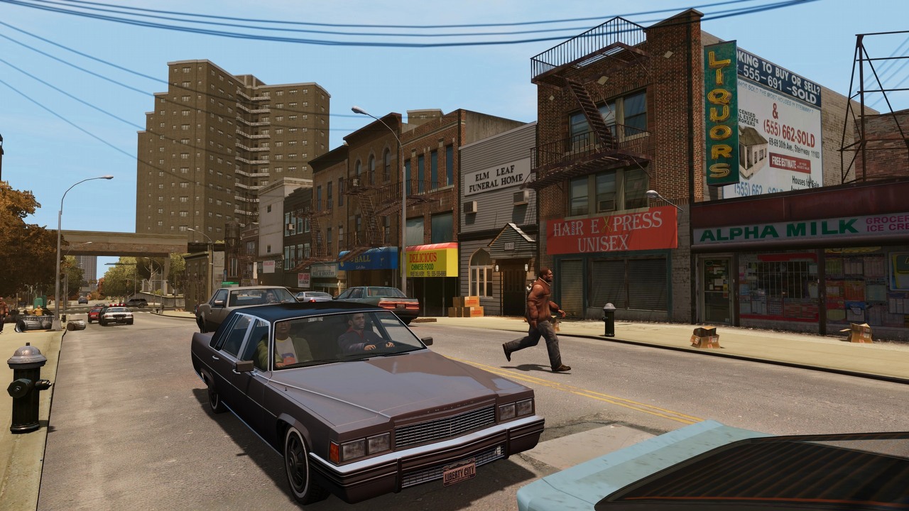 Z pomocą AI gracz upiększył GTA 4, tak że wygląda niemal jak GTA 5. W trakcie prac napotkał jednak nieoczekiwane trudności, źródło grafiki: The Wil / Nexus Mods.