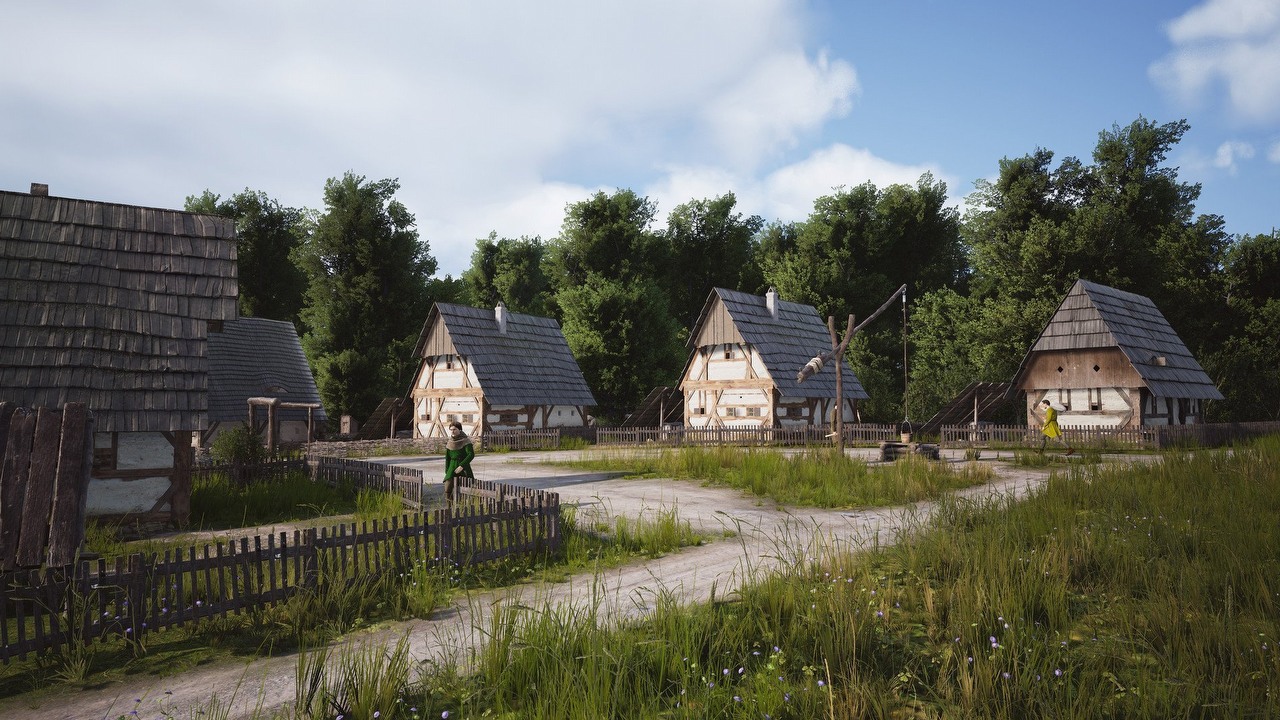 Manor Lords otrzymało wyczekiwaną od miesięcy wielką aktualizację. Masa elementów trafiła na cmentarz, by polska strategia rozwijała się w dobrym kierunku, źródło grafiki: Hooded Horse.