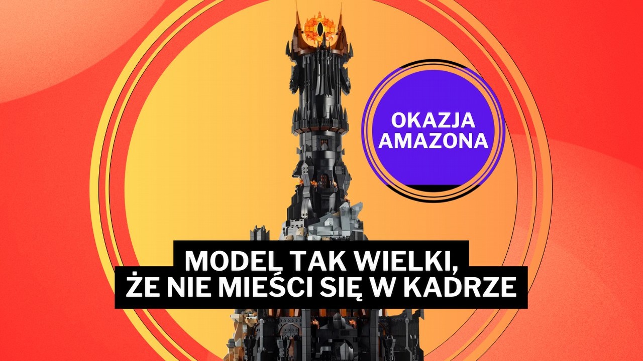 „Jeden z najbardziej imponujących zestawów LEGO” w ogromnej promocji. Nawet 300 zł taniej na Amazonie i absolutny hit dla fanów LOTR, źródło grafiki: LEGO; materiały promocyjne.