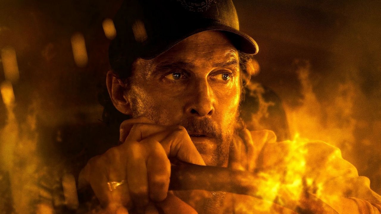 W ten weekend nie przegap najnowszego thrillera Apple TV+. Trzymające w napięciu widowisko z Matthew McConaughey’em ma prawie 90% na Rotten Tomatoes, źródło grafiki: Zaginiony autokar, Paul Greengrass, Apple TV+, 2025.