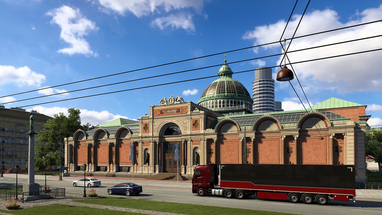 Popularny symulator ciężarówki rozgrzewa graczy w chłodne dni. Nadjeżdżają dwie pożądane nowości, a ta bardziej tajemnicza szczególnie ucieszyła graczy ETS2, źródło grafiki: SCS Software..